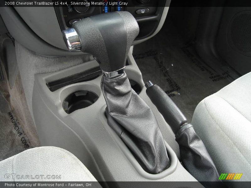 Silverstone Metallic / Light Gray 2008 Chevrolet TrailBlazer LS 4x4