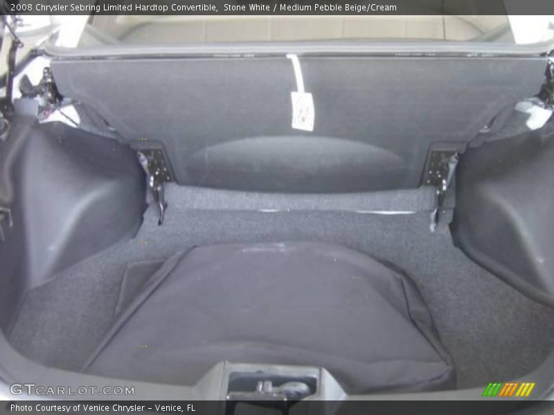 Stone White / Medium Pebble Beige/Cream 2008 Chrysler Sebring Limited Hardtop Convertible