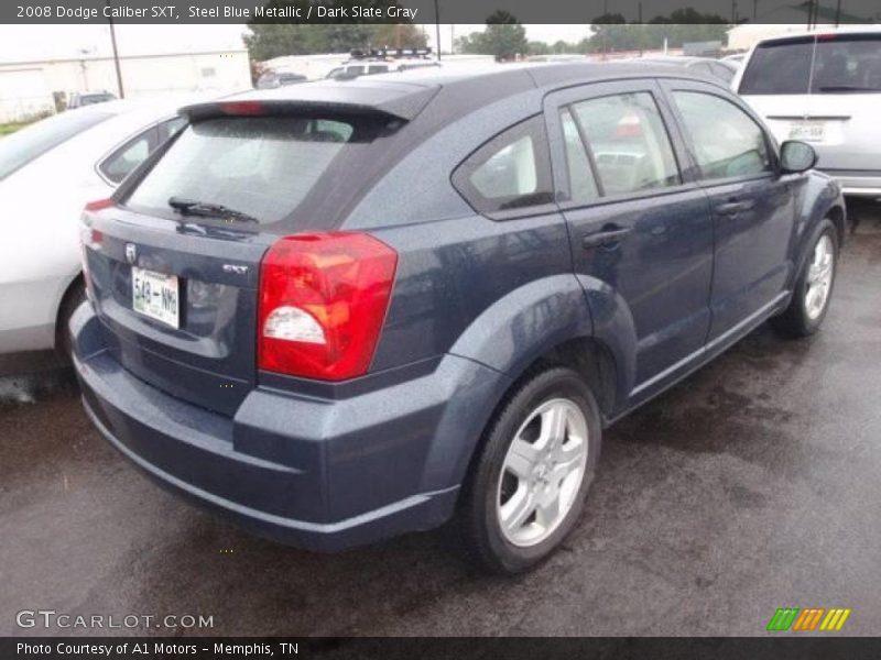 Steel Blue Metallic / Dark Slate Gray 2008 Dodge Caliber SXT