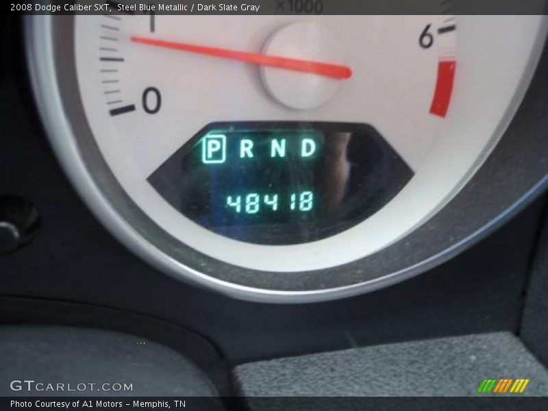 Steel Blue Metallic / Dark Slate Gray 2008 Dodge Caliber SXT