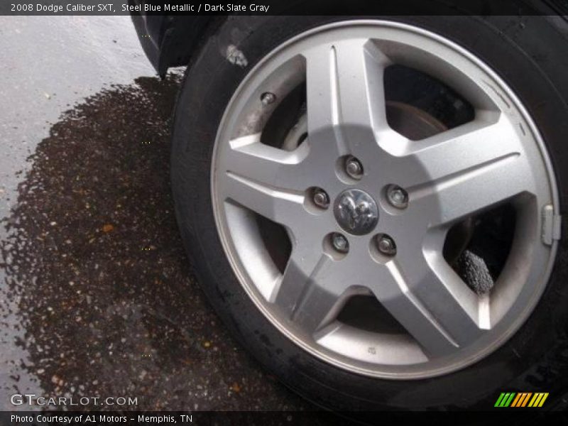 Steel Blue Metallic / Dark Slate Gray 2008 Dodge Caliber SXT