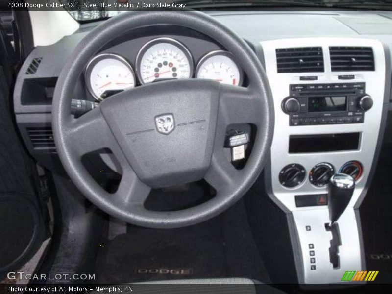 Steel Blue Metallic / Dark Slate Gray 2008 Dodge Caliber SXT