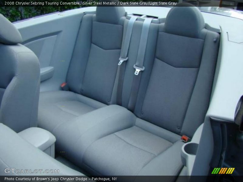 Silver Steel Metallic / Dark Slate Gray/Light Slate Gray 2008 Chrysler Sebring Touring Convertible