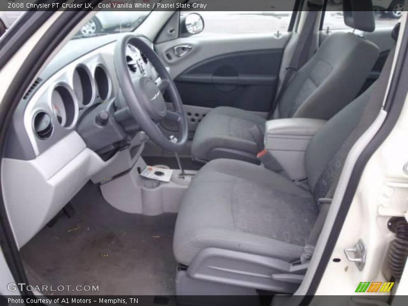 Cool Vanilla White / Pastel Slate Gray 2008 Chrysler PT Cruiser LX