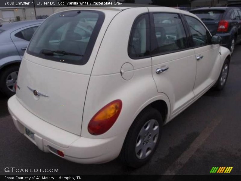 Cool Vanilla White / Pastel Slate Gray 2008 Chrysler PT Cruiser LX