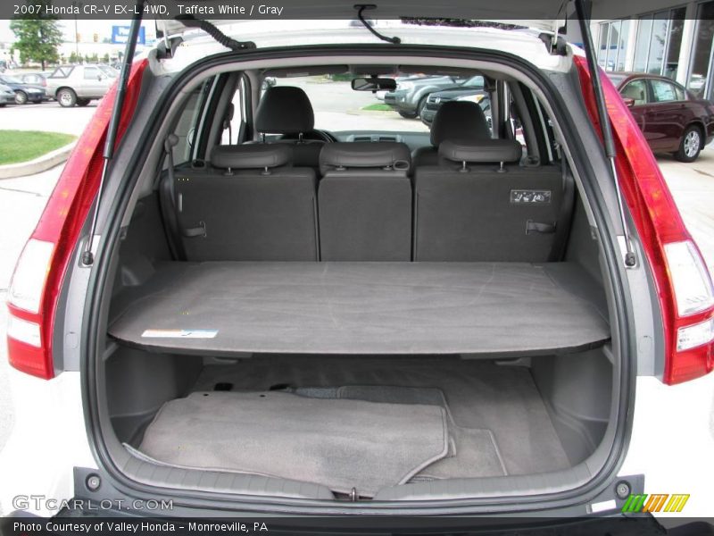 Taffeta White / Gray 2007 Honda CR-V EX-L 4WD