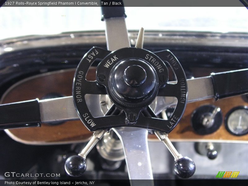 Tan / Black 1927 Rolls-Royce Springfield Phantom I Convertible