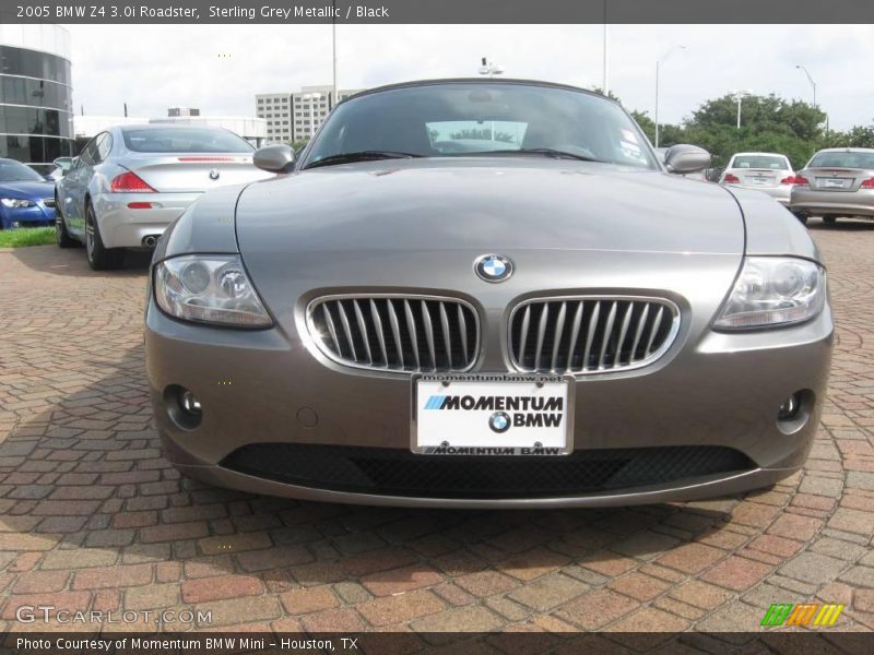 Sterling Grey Metallic / Black 2005 BMW Z4 3.0i Roadster