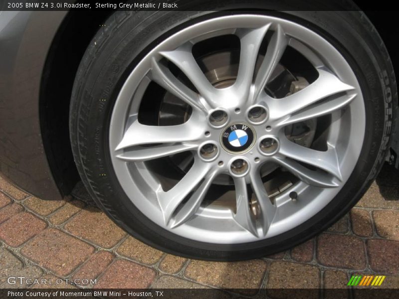Sterling Grey Metallic / Black 2005 BMW Z4 3.0i Roadster