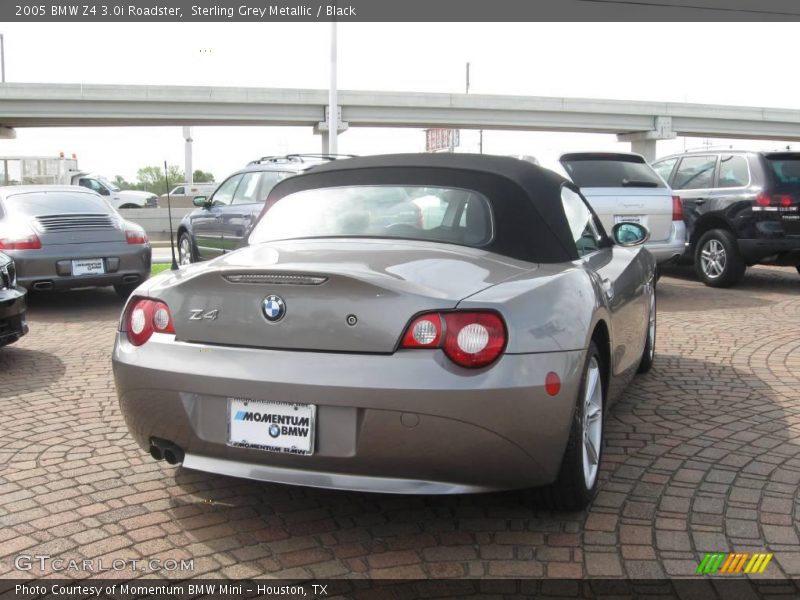 Sterling Grey Metallic / Black 2005 BMW Z4 3.0i Roadster