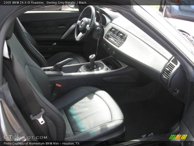 Sterling Grey Metallic / Black 2005 BMW Z4 3.0i Roadster
