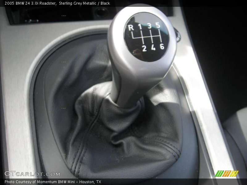 Sterling Grey Metallic / Black 2005 BMW Z4 3.0i Roadster