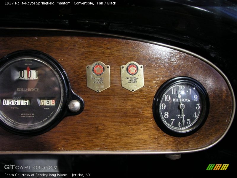 Tan / Black 1927 Rolls-Royce Springfield Phantom I Convertible