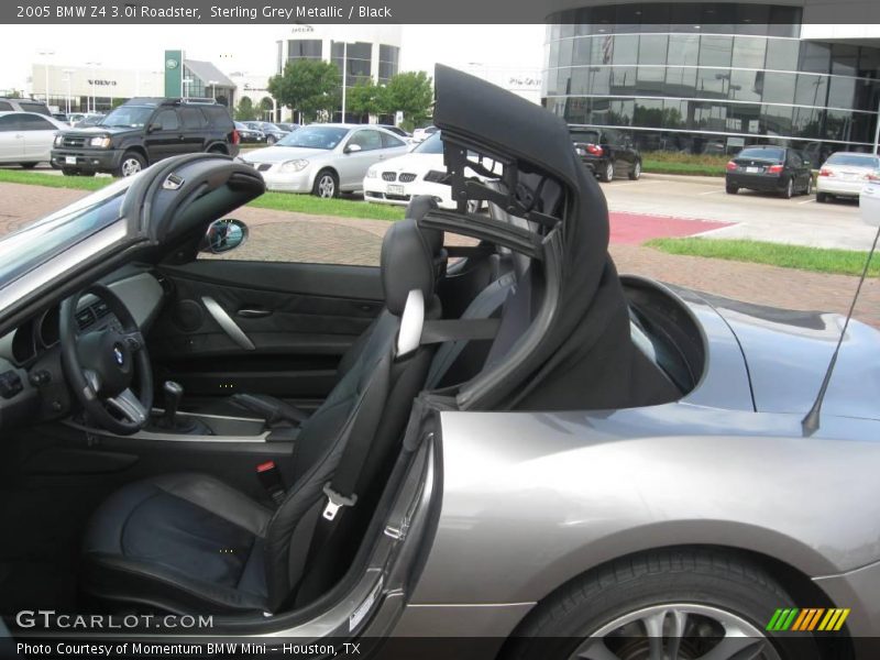 Sterling Grey Metallic / Black 2005 BMW Z4 3.0i Roadster