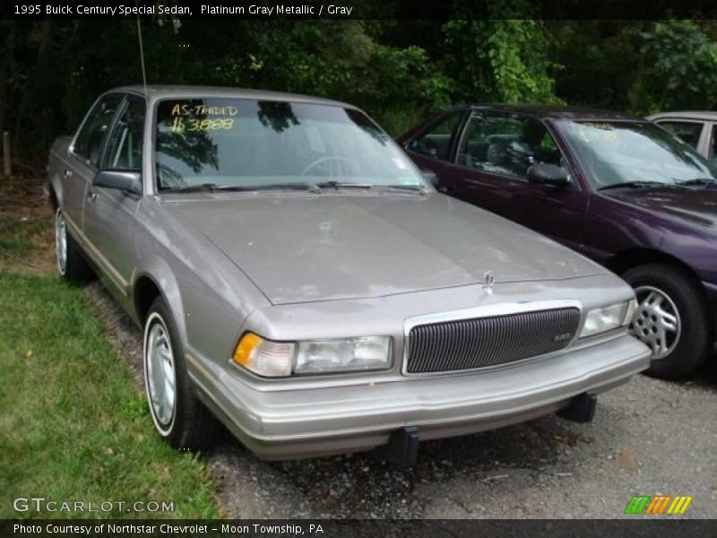 Platinum Gray Metallic / Gray 1995 Buick Century Special Sedan