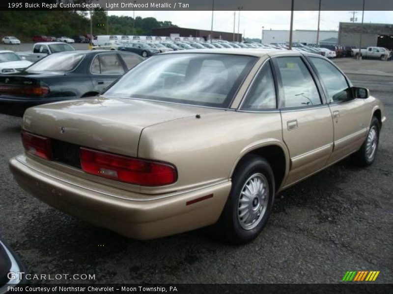 Light Driftwood Metallic / Tan 1995 Buick Regal Custom Sedan