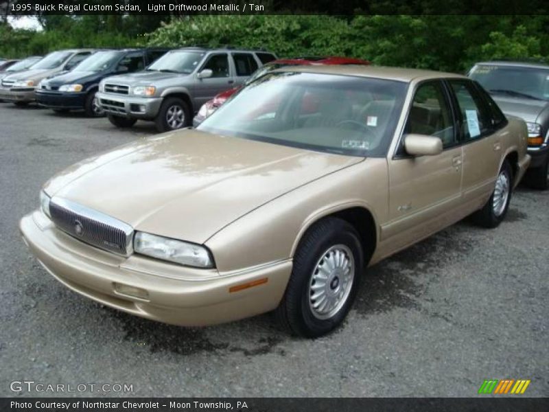 Light Driftwood Metallic / Tan 1995 Buick Regal Custom Sedan