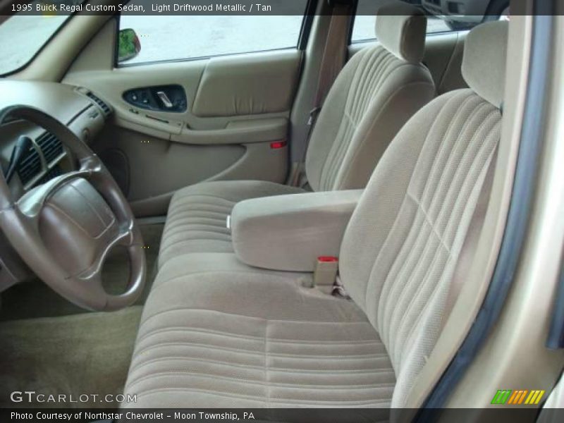 Light Driftwood Metallic / Tan 1995 Buick Regal Custom Sedan