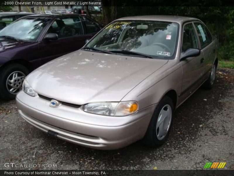 Light Gold Metallic / Light Neutral 2000 Chevrolet Prizm
