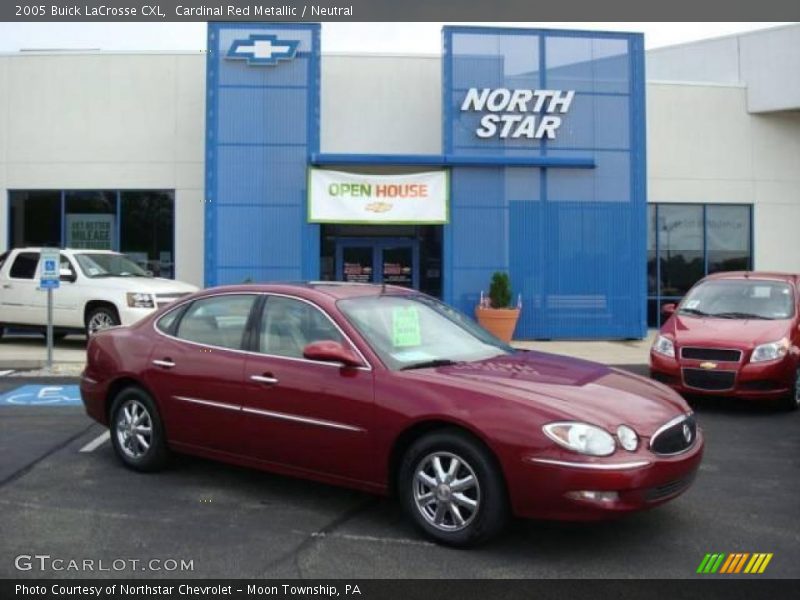 Cardinal Red Metallic / Neutral 2005 Buick LaCrosse CXL