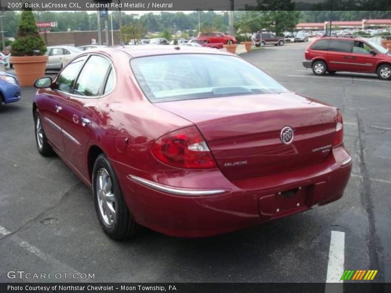 Cardinal Red Metallic / Neutral 2005 Buick LaCrosse CXL