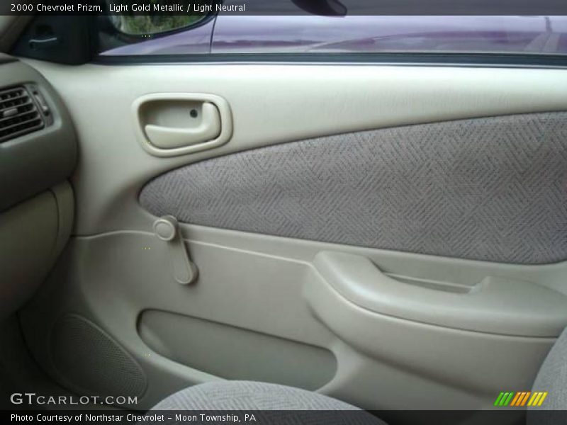 Light Gold Metallic / Light Neutral 2000 Chevrolet Prizm