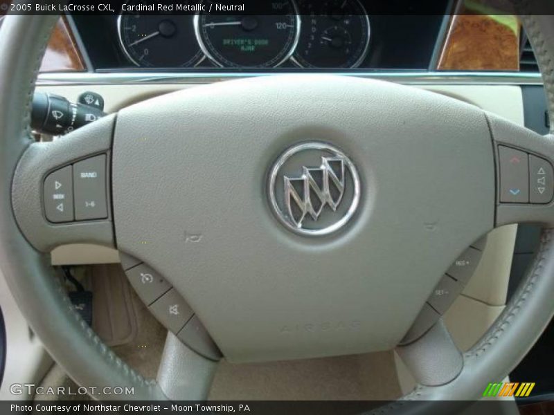 Cardinal Red Metallic / Neutral 2005 Buick LaCrosse CXL