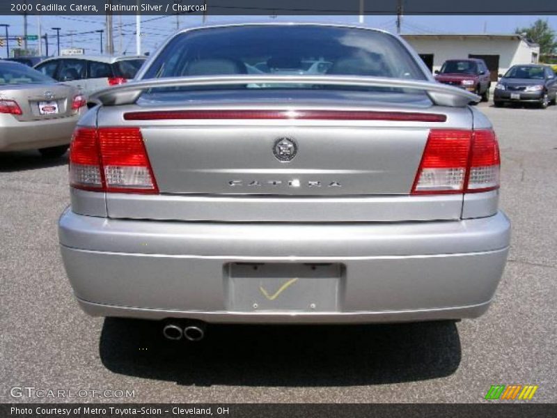 Platinum Silver / Charcoal 2000 Cadillac Catera