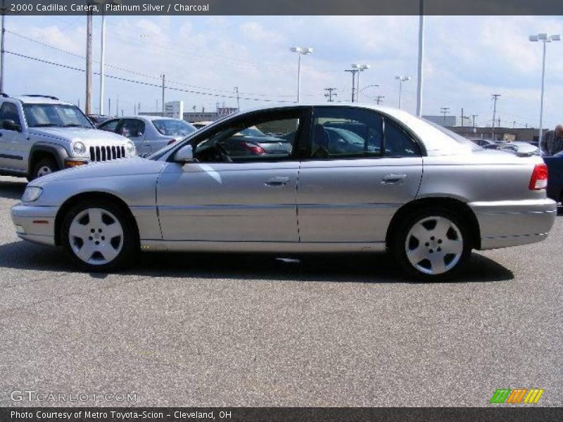 Platinum Silver / Charcoal 2000 Cadillac Catera
