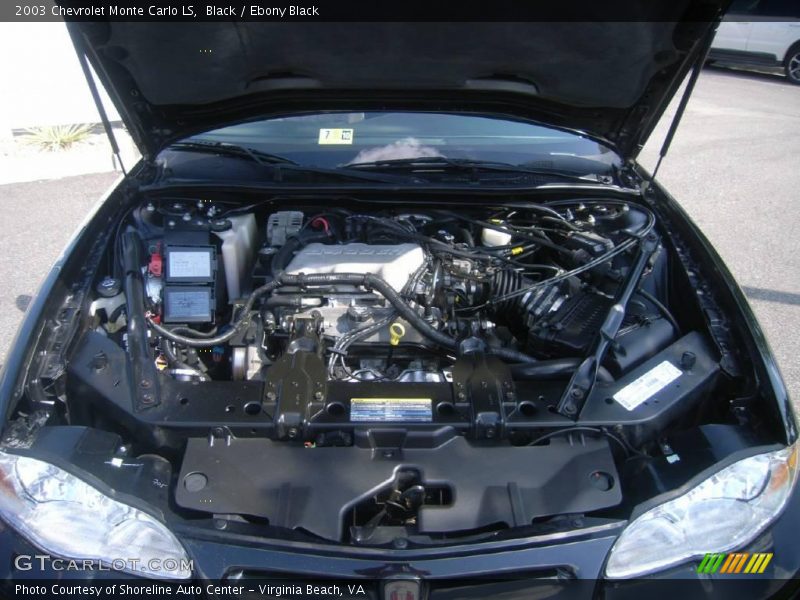 Black / Ebony Black 2003 Chevrolet Monte Carlo LS