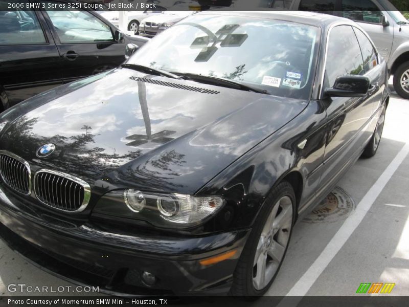 Jet Black / Black 2006 BMW 3 Series 325i Coupe