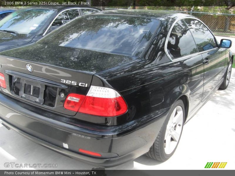 Jet Black / Black 2006 BMW 3 Series 325i Coupe