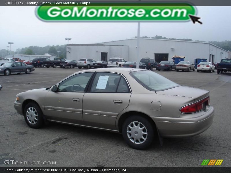 Gold Metallic / Taupe 2000 Buick Century Custom