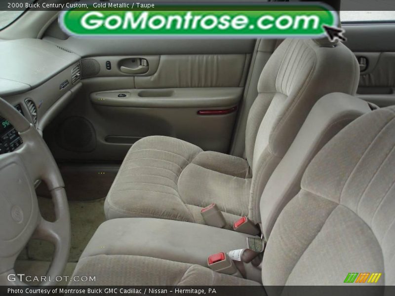Gold Metallic / Taupe 2000 Buick Century Custom
