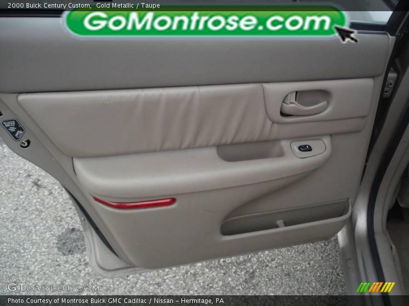 Gold Metallic / Taupe 2000 Buick Century Custom