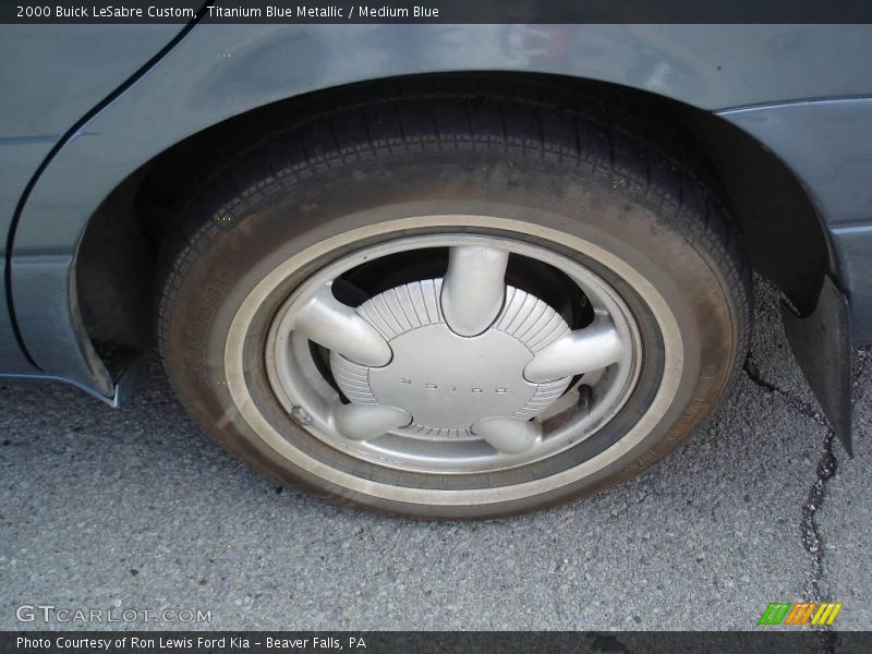 Titanium Blue Metallic / Medium Blue 2000 Buick LeSabre Custom
