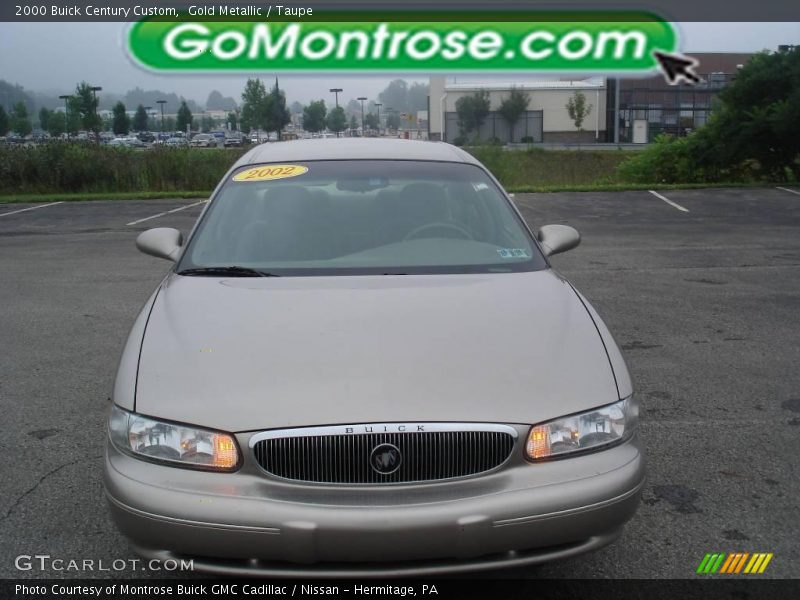 Gold Metallic / Taupe 2000 Buick Century Custom