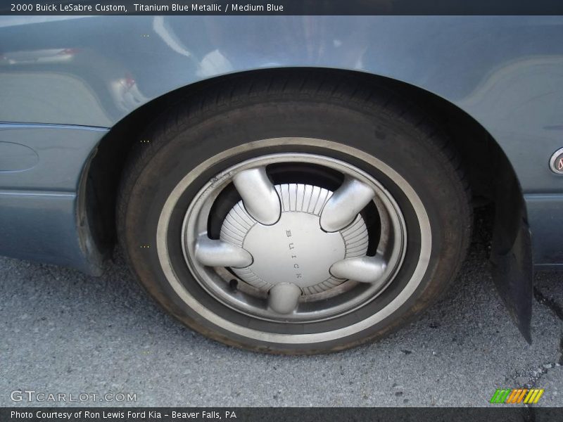 Titanium Blue Metallic / Medium Blue 2000 Buick LeSabre Custom