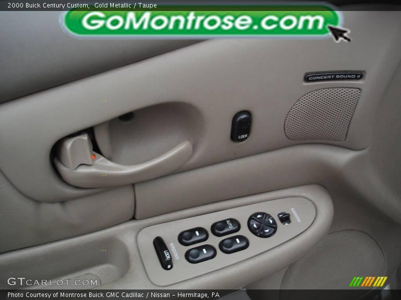 Gold Metallic / Taupe 2000 Buick Century Custom