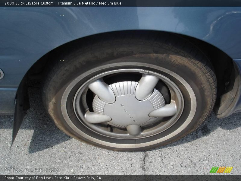 Titanium Blue Metallic / Medium Blue 2000 Buick LeSabre Custom