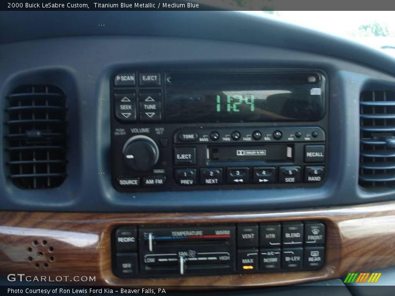 Titanium Blue Metallic / Medium Blue 2000 Buick LeSabre Custom