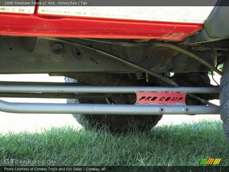 Victory Red / Tan 1996 Chevrolet Tahoe LT 4x4
