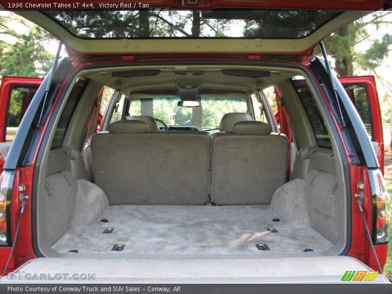 Victory Red / Tan 1996 Chevrolet Tahoe LT 4x4