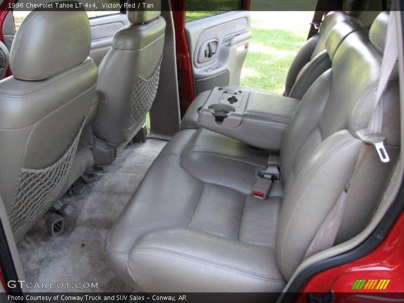 Victory Red / Tan 1996 Chevrolet Tahoe LT 4x4