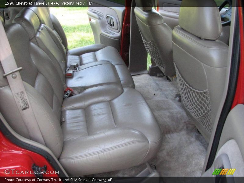 Victory Red / Tan 1996 Chevrolet Tahoe LT 4x4