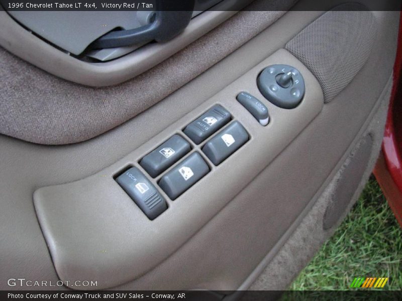 Victory Red / Tan 1996 Chevrolet Tahoe LT 4x4