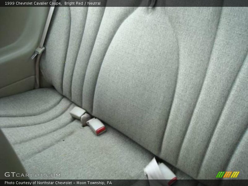 Bright Red / Neutral 1999 Chevrolet Cavalier Coupe