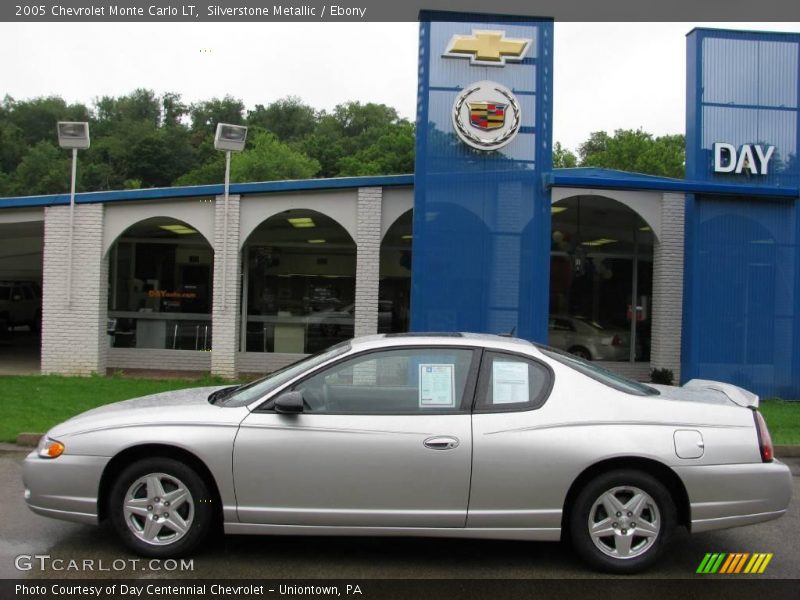 Silverstone Metallic / Ebony 2005 Chevrolet Monte Carlo LT