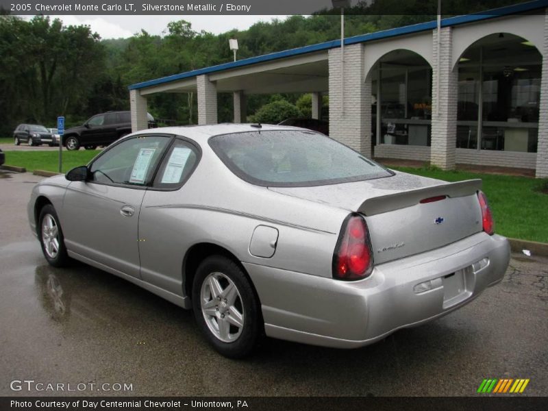 Silverstone Metallic / Ebony 2005 Chevrolet Monte Carlo LT