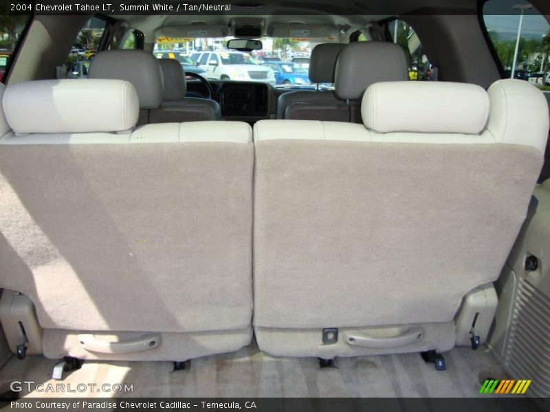 Summit White / Tan/Neutral 2004 Chevrolet Tahoe LT